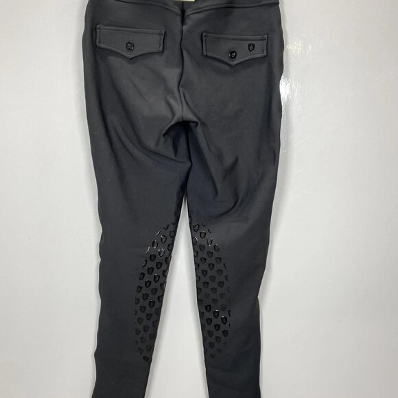 Willow Equestrian Women’s Training Breech Riding Pants Size XS Black — Sparkle L - Picture 8 of 9